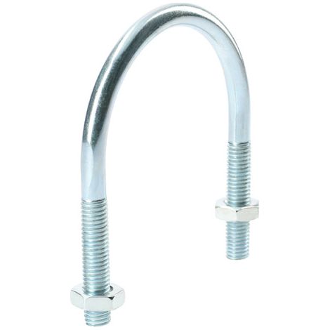 Bride écrous U-bolt Chaubeyre 8210010 M8 50x60 Acier zingué (1/3)