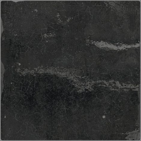 Carrelage mural faience effet graphique MELLAH 13x13 cm Noir - - boîte de 0.51 m2