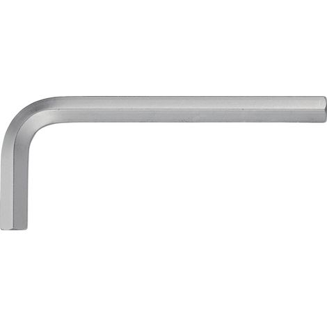PROMAT Sechskantwinkelschraubendreher Schlüsselweite 3 mm kurz 63 x 20 mm (1/4)