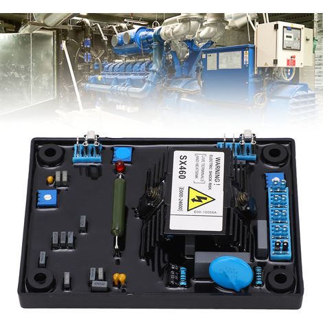 Pièces pour moteur diesel SX460 : régulateur de tension automatique AVR, stabilisateur d’excitation, plaque de régulation de tension (95-264 V) (1/5)