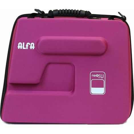 Alfa Mallette pour machine à coudre NEXTtoYOU, violet, 38 X 22 X32 Cm