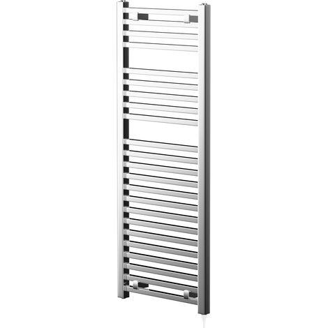 Galileo Chrome 1200mm x 490mm Electric Heated Towel Rail (1/5)