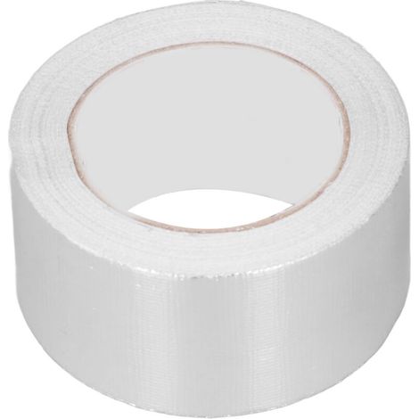 Jeffergarden Bande de papier d'aluminium en fibre de verre résistante à la chaleur pour la réparation de conduits chauds et froids de climatisation, 25 mètres 8cm (1/5)