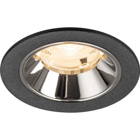 Spot encastré Numinos S noir/chrome 2700K - 20 deg - 1009435