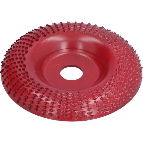 Lot de 2 Meule Abrasive 100mm Rouge Vin pour Ponçage et Façonnage Accessoire Meuleuse Angulaire (1/5)
