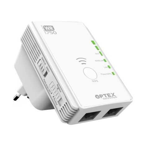 Répéteur Wi-Fi - Optex - 725829 - 750 Mb/s - Double bande 2,4GHz & 5GHz - Mode répéteur/access point (1/3)