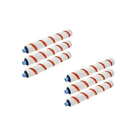 Lot de 6 accessoires pour aspirateur robot. Brosse rotative principale pour aspirateur robot laveur W400 W450. (1/5)