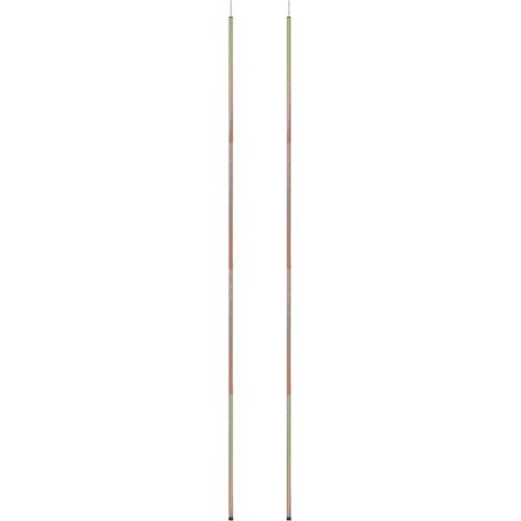 Maison Exclusive - Sonnensegel Stangen 2 Stk. 200 cm Verzinkter S (1/5)