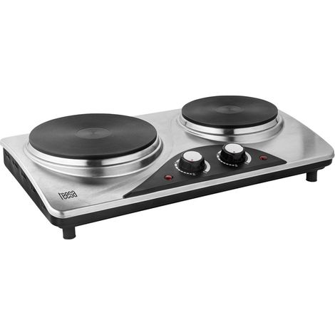 Cocina eléctrica portátil de dos quemadores Teesa de 2500 W