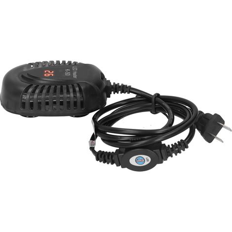 Chauffage submersible pour aquarium avec LED, thermostat externe et tige chauffante en quartz (1/5)