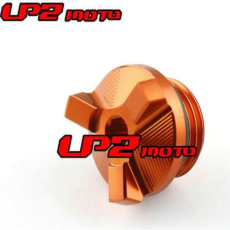 For BMW G310GS G310R 2017-2018 oil screws, oil dipstick screws, oil cap( orange) (1/5)