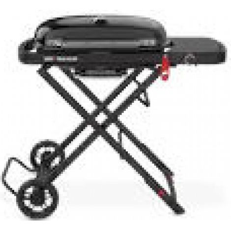Weber Traveler Stealth 9013053 Barbecue a Gas Portatile GPL Nero 3800W 2065cm² (1/10)