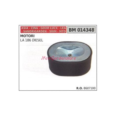Luftfilter CHINA Stromerzeugermotor LA 186 DIESEL 014348