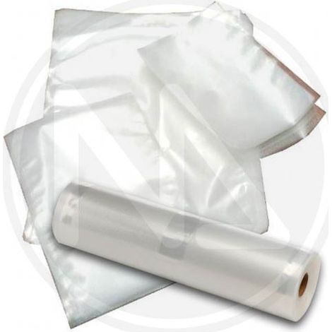 SACCHETTI GOFFRATI X SOTTOVUOTO CF.50 PZ 15X25 CM - MAURER