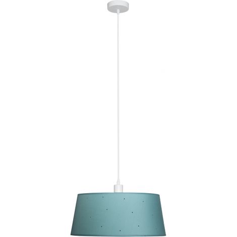 Lampada a sospensione Consciencia 1e27 Tuquesa 40d de FABRILAMP. (1/2)