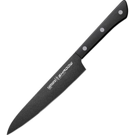 Samura Shadow Universalmesser 150 mm – AUS-8 Stahl, ABS-Griff
