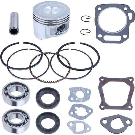 Kit Réparation Moteur 68 mm - Pour Honda GX160 et 168F - Piston Anneaux Joints Roulements - 1 Pièce (1/4)