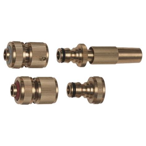 LANCIA SET 4PZ INNAFFIO RACCORDI PER TUBO D 1/2" PAPILLON (17266)