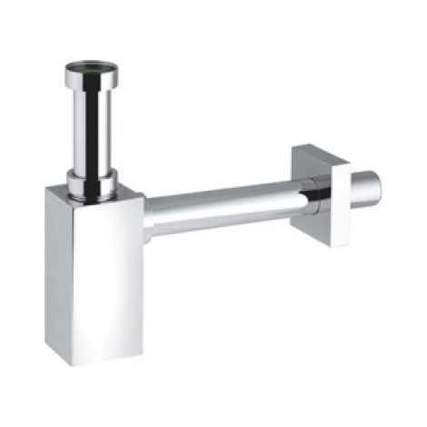 SIFONE &quotPIQUADRATO&quot PER LAVABO ABS 1&quot 1/4 - 32x250 mm