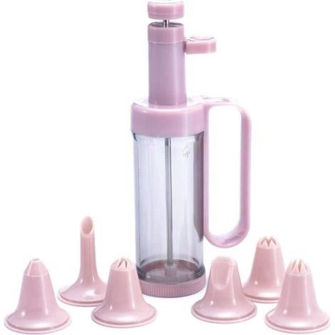 Kekspresse, Spritzbeutel-Set, Spritzpistole, Churro-Maker für selbstgemachte Kuchen- und Dessertdekoration (1/4)