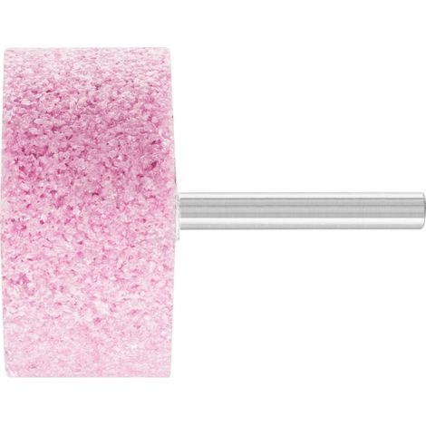 PFERD TOOLS STEEL EDGE Schleifstift Zylinder Ø 50x25 mm Schaft-Ø 6 mm A24 für Stahl- und Stahlguss 5 Stk (1/4)
