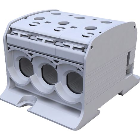 Connecteur de rail fileté STB 95-3 Al/Cu 87560 SIMBLOCK, gris (1/4)