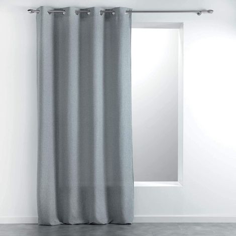 Rideau de fenêtre MELIANE, 140 x 260 cm, bleu marine (1/4)