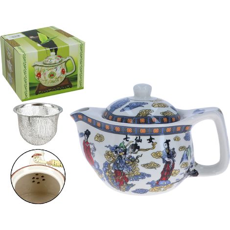 Bollitore in ceramica con infusore