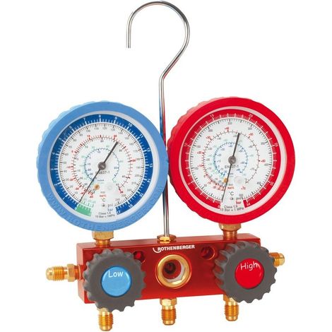 ROTHENBERGER 170502 - Grupo manometrico 4 vias
