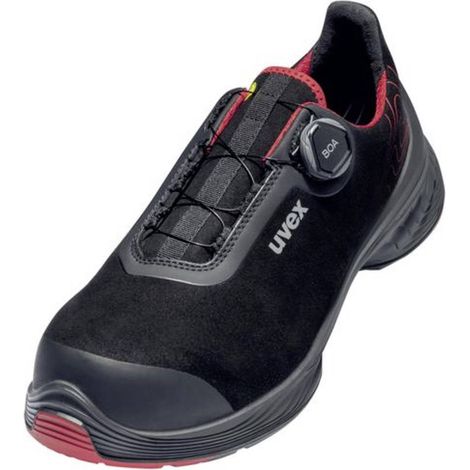 uvex 1 G2 6840243 ESD Stivali di sicurezza S3 Taglia delle scarpe (EU): 43 Rosso Nero 1 Paio/a (1/5)