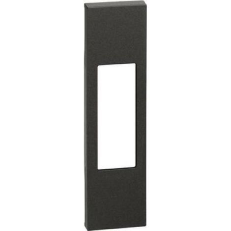 Tapa Bticino Living Now para Tomas, Bipolar, pulsador tirante Negro KG02