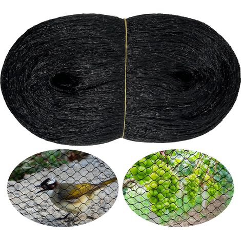 Vogelschutznetz Schwarz7,5m (1/5)