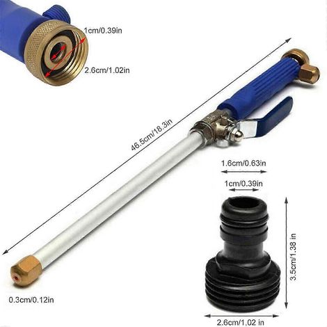 26-27 High Pressure Washer Gun for Garden & Car Use - Complete Set (1/5)