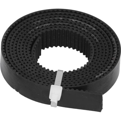 Courroie de distribution ouverte imprimée en 3D, flexible, stable, silencieuse et résistante à l'usure, en caoutchouc pour Ender 3, 5 m / 16 pi, 6 mm / 0,24 po (1/5)