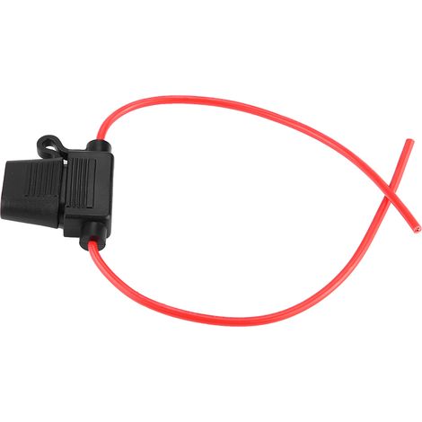 Stück Inline-Sicherungshalter, 12–32 V, 1–35 A, wasserdichtes Gehäuse für Flachsicherungen, Kfz-Bereich (1/5)