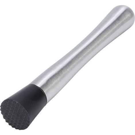 Stainless steel ice crusher for mixing wine and food, bar stick, muddler for use at (1/5)