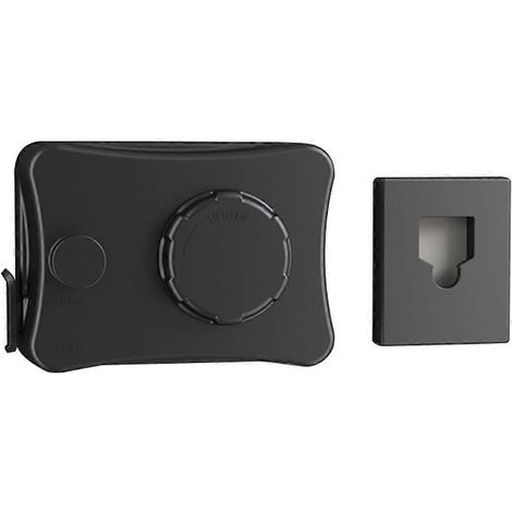 Étendoir à linge rétractable d'intérieur, étendoir à linge extérieur anti-affaissement, supportant le linge pour le séchage, fixation murale, noir (1/5)