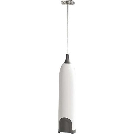 Électrique mousseur à lait cuisine mousseur fouet mixeur Stirrer café cappuccino fouet Frothy Blend batteur à ufs blanc (1/5)