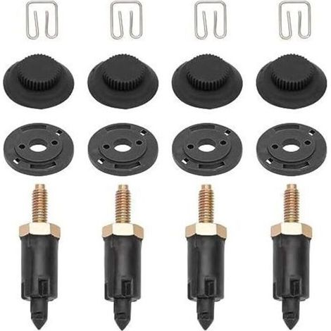Swgaunc 4 Set Fixations Couvre Moteur 2.0 HDI pour Berlingo C4 C5 Xantia Xsara 206 306 307 406 607 806 Expert 0137F6 13711 clips + boulons (1/4)