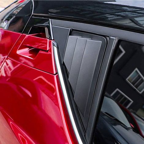 1 Paar hintere Seitenfensterrollos, passend für Toyota C-HR (Baujahre 2016–2021) (1/4)
