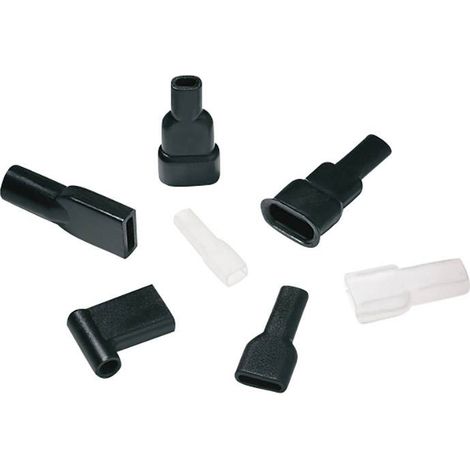 Passe-fil anti-pliure HellermannTyton HV2104 PVC-FR BK 1000 632-01040 Ø max. des bornes 4.5 mm PVC noir 1 pc(s) S730961