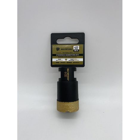 Foratura a secco con corona diamantata M14 da 32 mm / Professionista indiano