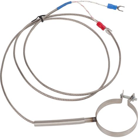 Thermoelement-Gewinde, hohe Empfindlichkeit, breiter Messbereich 0–400 °C, Temperaturreglersonde in verschiedenen Größen für die Industrie, 1 Meter (1/5)