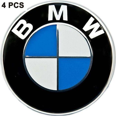 BMW 36-13-6-783-536 Série 1 Série 3 Série 5 Modèle M X3 SAV X5 SAV Modèle Z4 Série 6 Enjoliveur 4pcs (1/4)