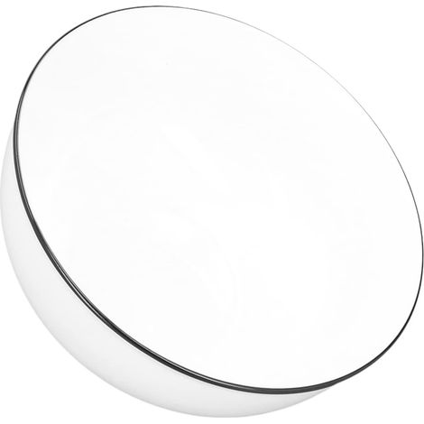 Black Line Ceramic Bowl, Glazed Ceramic Dinnerware Bowl, 7 or 8 Inch, Oven, Dishwasher, Refrigerator Safe, for Soup, Salad, Noodles, Desserts (8 inch) (1/5)