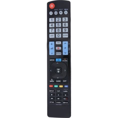Replacement remote control for LG TVs AKB73756502, AKB73615303 and AKB73756504 (1/4)