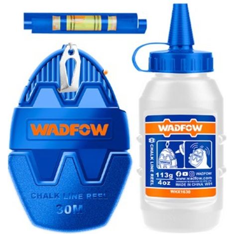 Tiralineas 30m + Polvo azul 113gr WADFOW