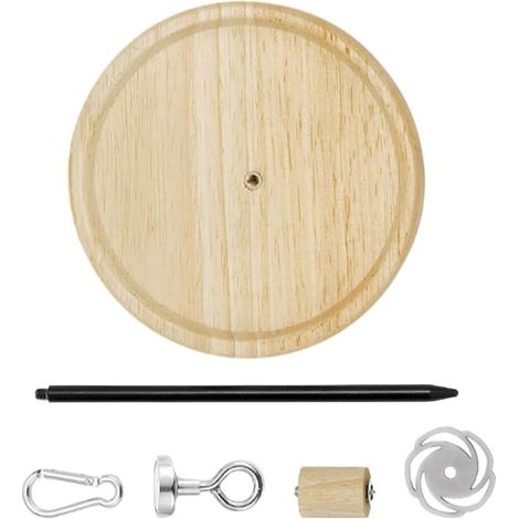 Support pour spirale anti-moustiques Artibetter, en bois et acier (1/5)