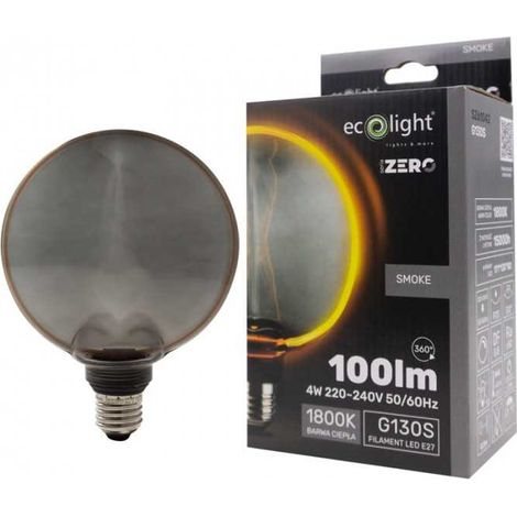 Bombilla LED Serie Zero 4W 100lm E27 G130 Ahumada (1/5)
