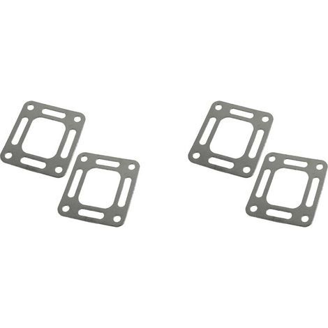 Kit de rehaussement de coude d'échappement en 4 pièces pour moteurs 4.3, 5.0, 5.7, 6.2, 454, 502, V6, V8 27-87105 27-860232 (1/5)